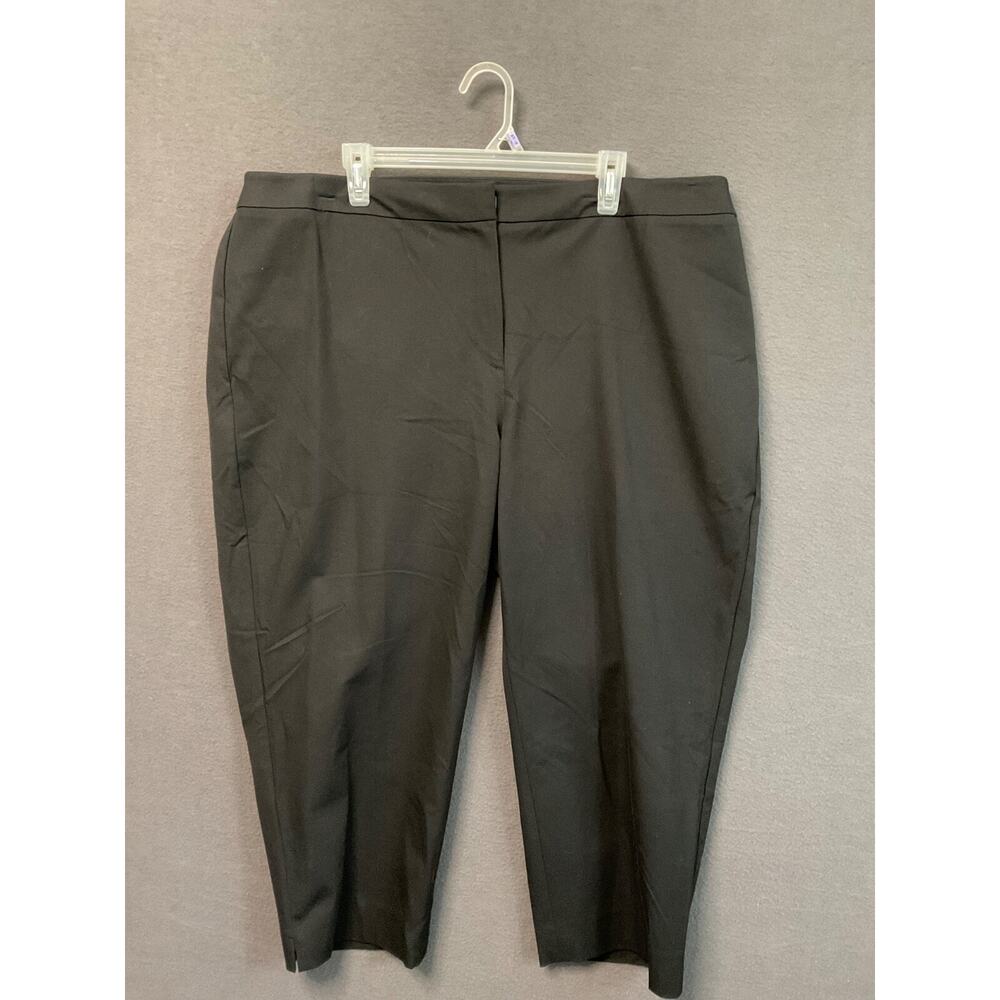 Talbots 20W Black Dress Pants Women’s Stretch Work Slacks NWT Casual Wear